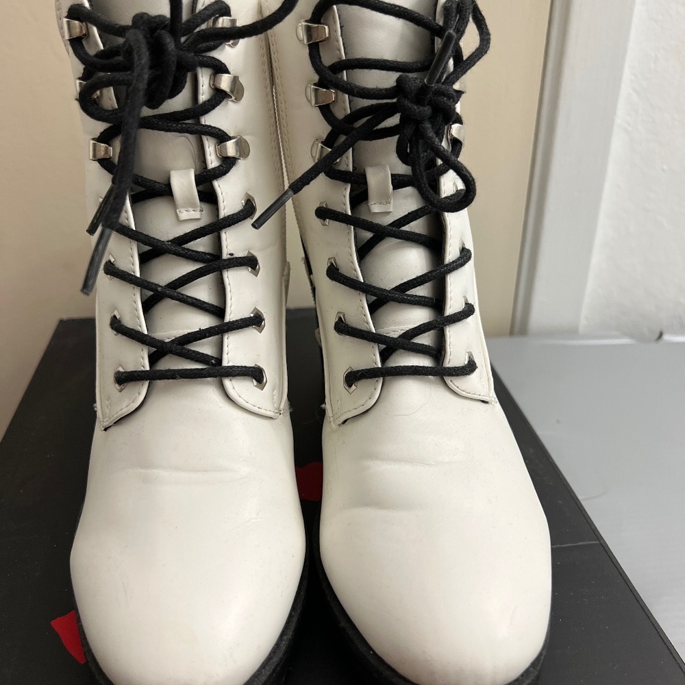 Lace up boots